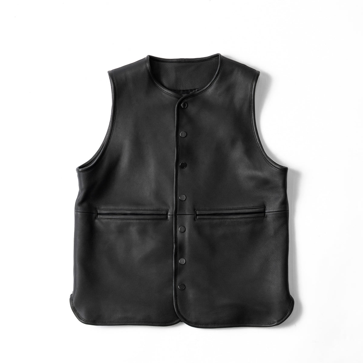 DEER SKIN VEST【&INDUSTRY】