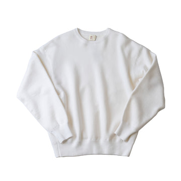 CREW NECK PULL OVER WOOL COTTON