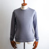 STONE WASH WOOL CREWNECK