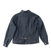 SHORT TRACK JACKET RIGID DENIM