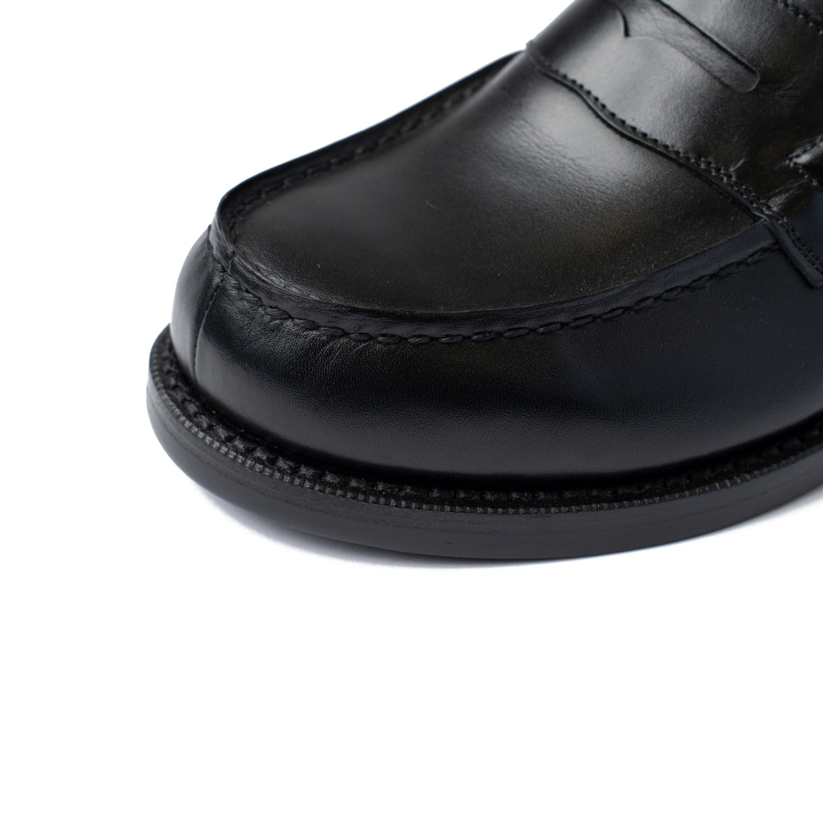 IN'EI LOAFER - BLACK DUTCH BOX CALF【ROLLING DUB TRIO】 – &INDUSTRY