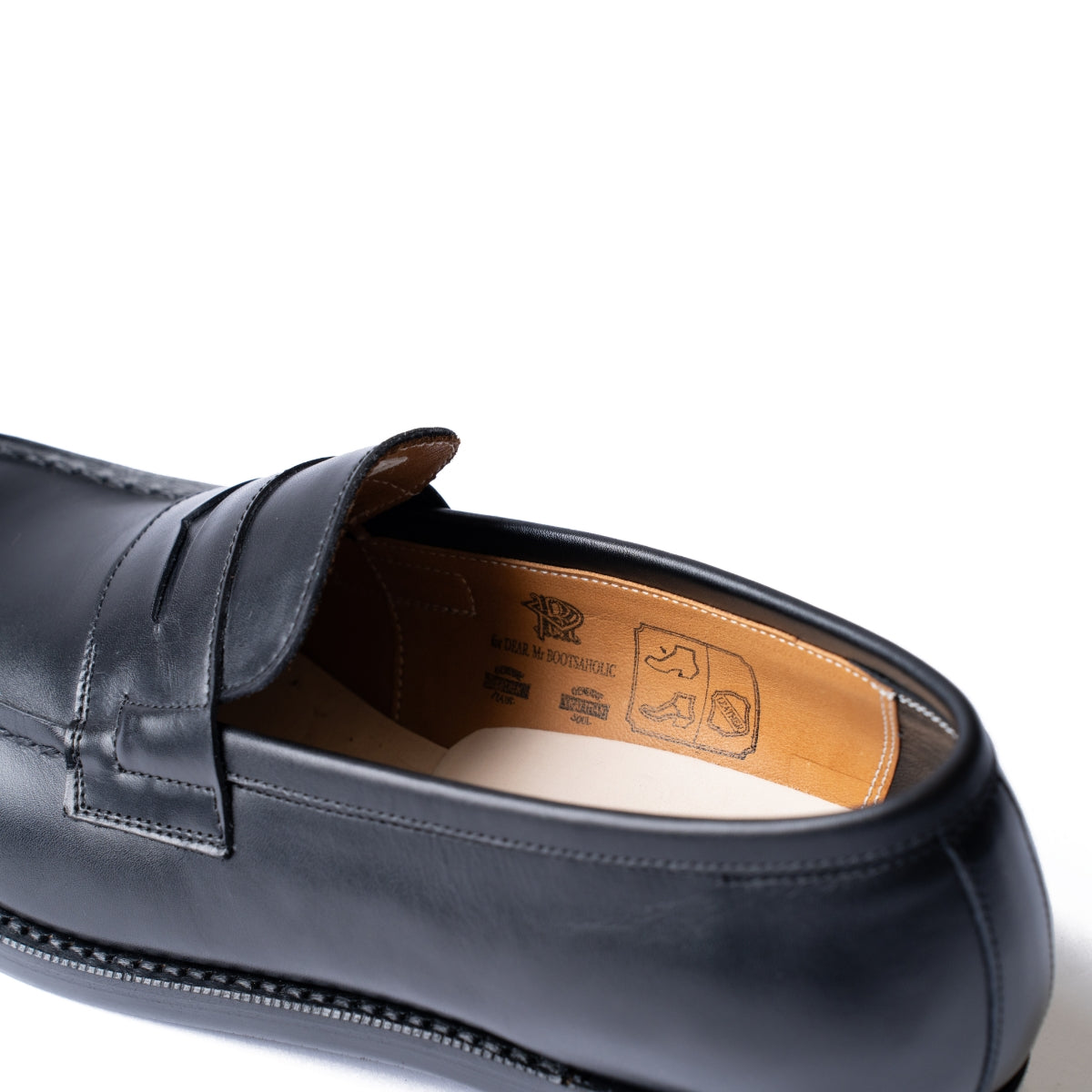 IN'EI LOAFER - BLACK DUTCH BOX CALF【ROLLING DUB TRIO】 – &INDUSTRY