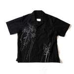 LILY HAND EMBROIDERY NEP OPEN COLLAR SHIRTS