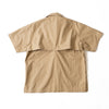 LILY HAND EMBROIDERY NEP OPEN COLLAR SHIRTS