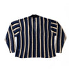 MULTI STRIPE SOFT MESH CARDIGAN
