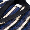 MULTI STRIPE SOFT MESH CARDIGAN