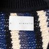 MULTI STRIPE SOFT MESH CARDIGAN