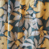 RAGLAN-SLEEVE ALOHA SHIRT - orange flower