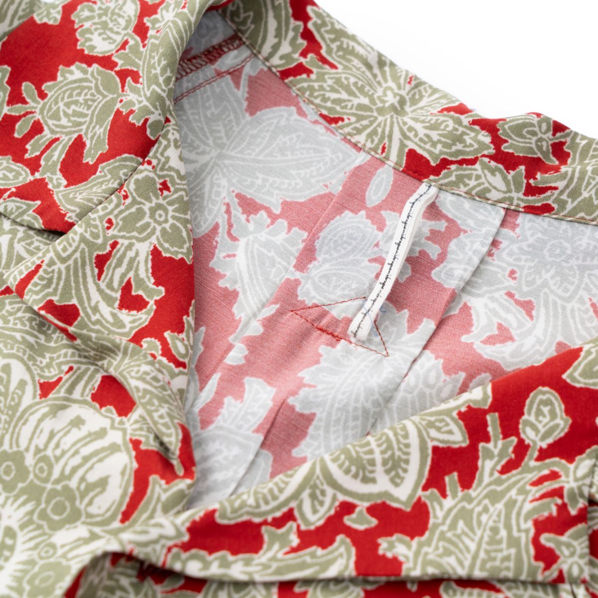 LONG SLEEVE ALOHA SHIRT - Ethnic Flower【m's braque】 – &INDUSTRY