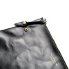 SQUARE ZIP & SNAP POUCH L