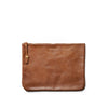 SQUARE ZIP & SNAP POUCH L