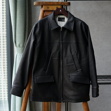 CAR COAT - DEER SKIN