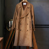 TRENCH COAT FAKE SUEDE