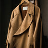 TRENCH COAT FAKE SUEDE