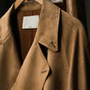TRENCH COAT FAKE SUEDE