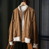 FAKE SUEDE REVERSIBLE BLOUSON