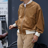 FAKE SUEDE REVERSIBLE BLOUSON
