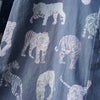 ALOHA SHIRT - BLUE GREY TIGER
