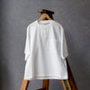OVER SIZED WOVEN T-SHIRT