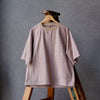 OVER SIZED WOVEN T-SHIRT