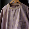 OVER SIZED WOVEN T-SHIRT