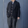 S2B COTTON LINEN SHAWL COLLAR JACKET