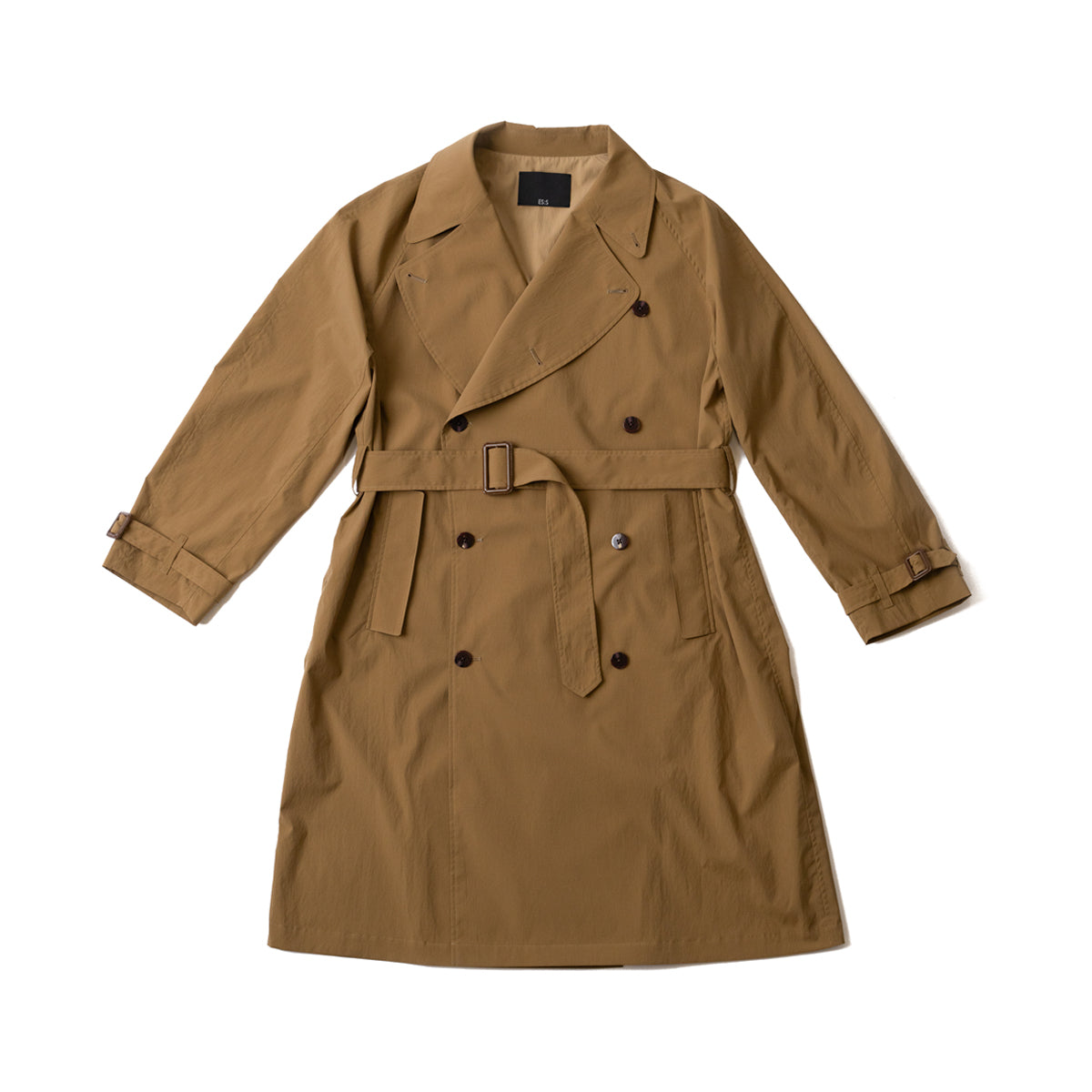 TRENCH COAT POLYESTER TYPEWRITER【ES:S】 – &INDUSTRY